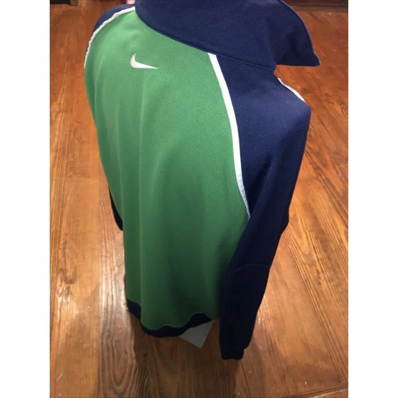 Vintage Nike Retro Blue  Green Full Zip Jacket Men Size L EUC Y2K - Picture 6 of 12